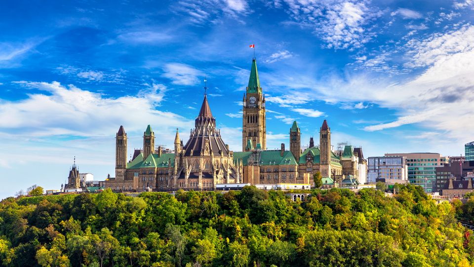 Kanadisches Parlament in Ottawa