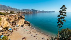 Strand Calahonda, Andalusien