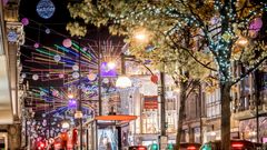 Oxford Street zur Weihnachtszeit