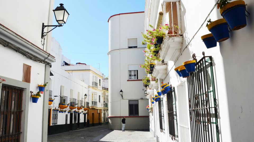 Barrio de la Viña, Plaza del Tío de la Tiza, Cadiz
