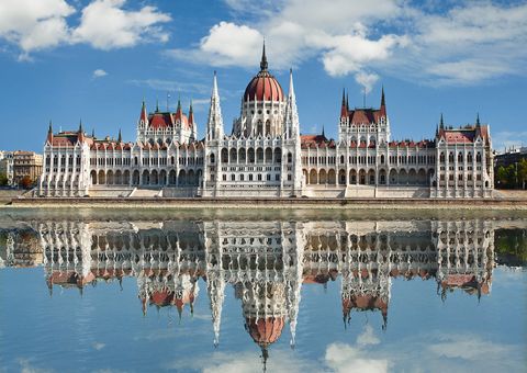 Parlamentsgebäude in Budapest