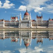 Parlamentsgebäude in Budapest