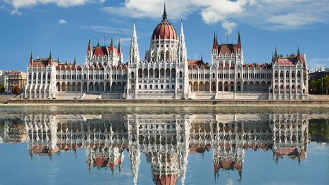 Parlamentsgebäude in Budapest