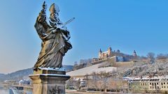 Würzburg, Sankt Kilian, Festung Marienberg