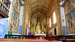 Kirche Sao Jose am Platz des 5. Oktober, Ponta Delgada, Sao Miguel, Azoren, Portugal