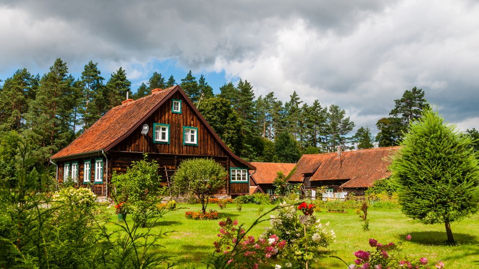 Bauerngehöft bei Krutyń