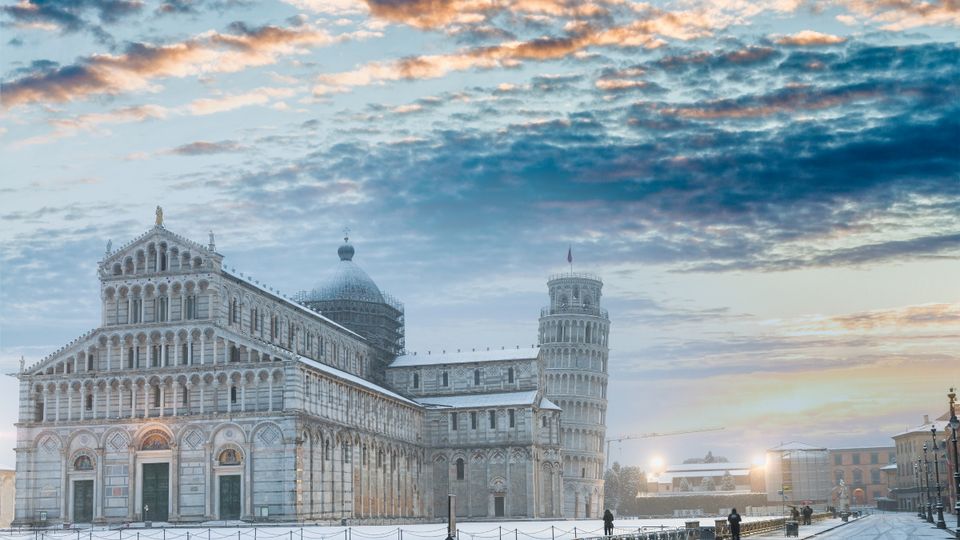 Pisa im Winter