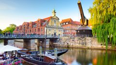 Lüneburg, An der Ilmenau am Hafen