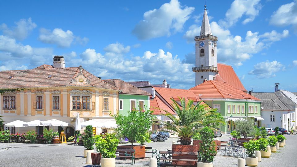 Urlaubsort Rust am Neusiedlersee im Burgenland,Österreich