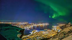 Nordlichter über Tromsö