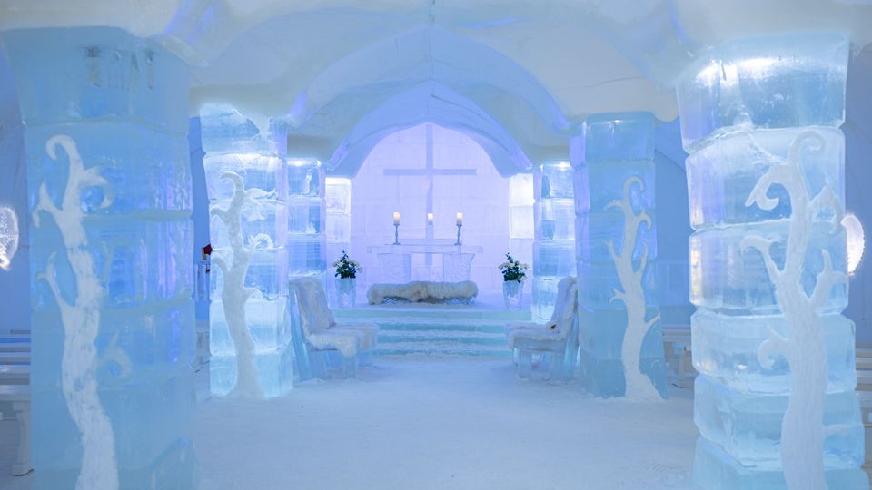 Sorrisniva Iglu Hotel, Ice Chapel