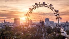 Blick auf Wiener Prater