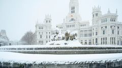 Madrid im Winter