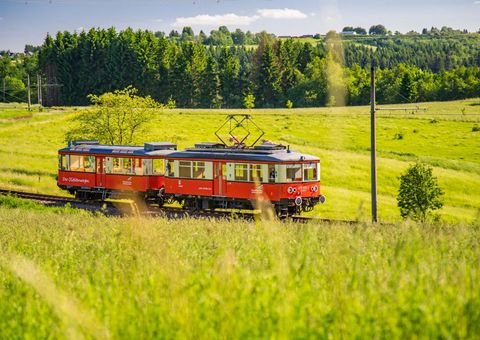 Flachstrecke mit Olitätenwagen