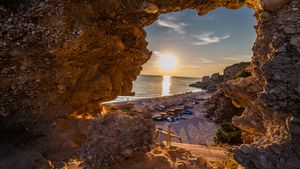 Dhermi Strand Albanien